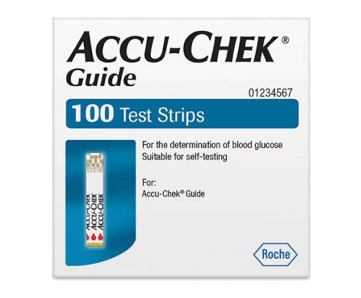 Accu-Chek Guide Glucose Test Strips 100 Strips