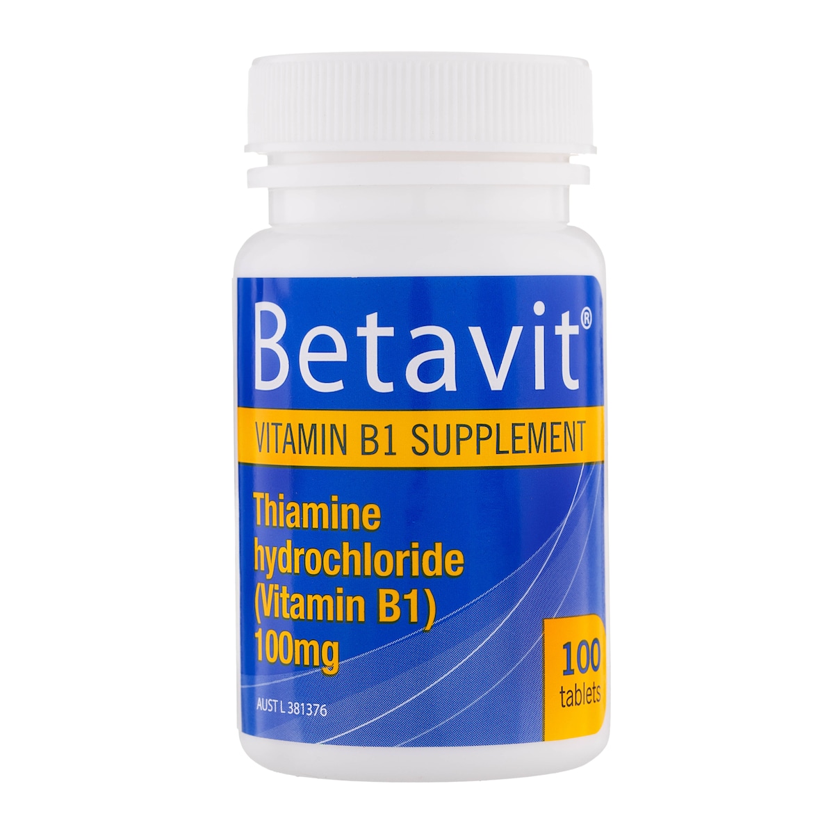 Betavit Vitamin B1 100mg 100 Tablets | Healthylife