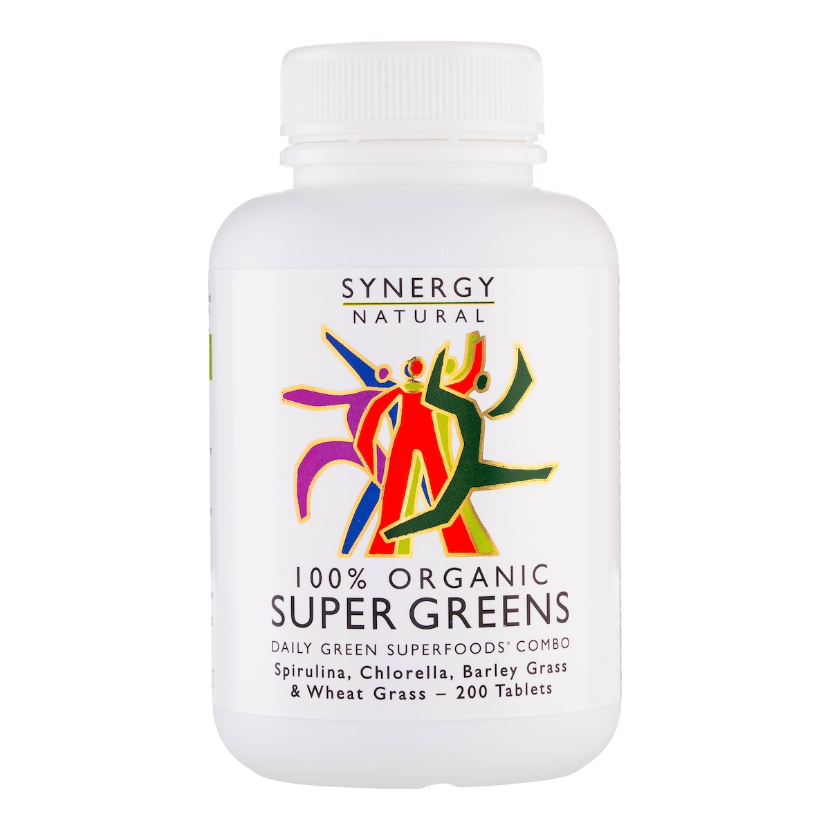 Synergy Natural Organic Super Greens 200 Tablets | Healthylife