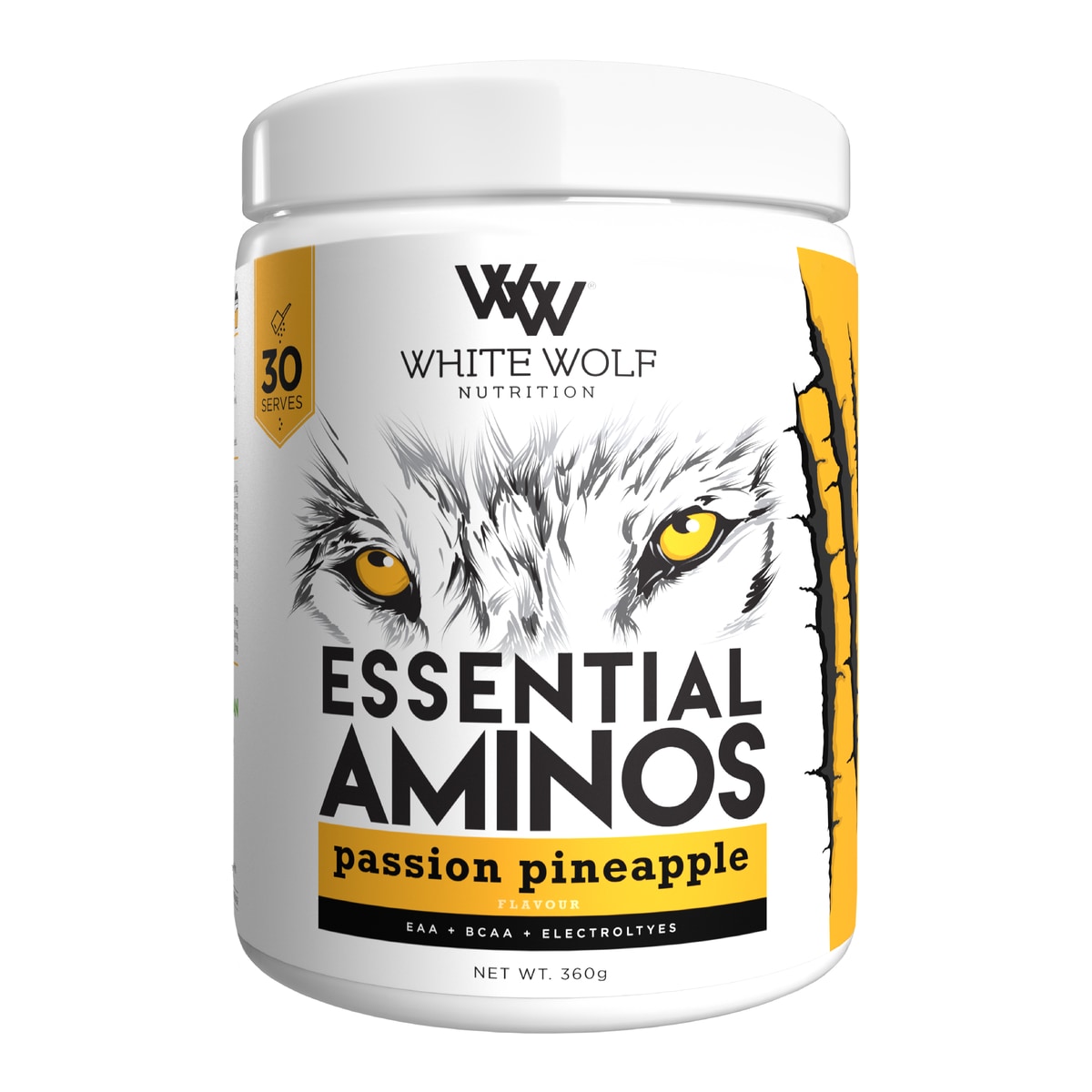 White Wolf Nutrition Aminos Passion Pineapple 360G | Healthylife