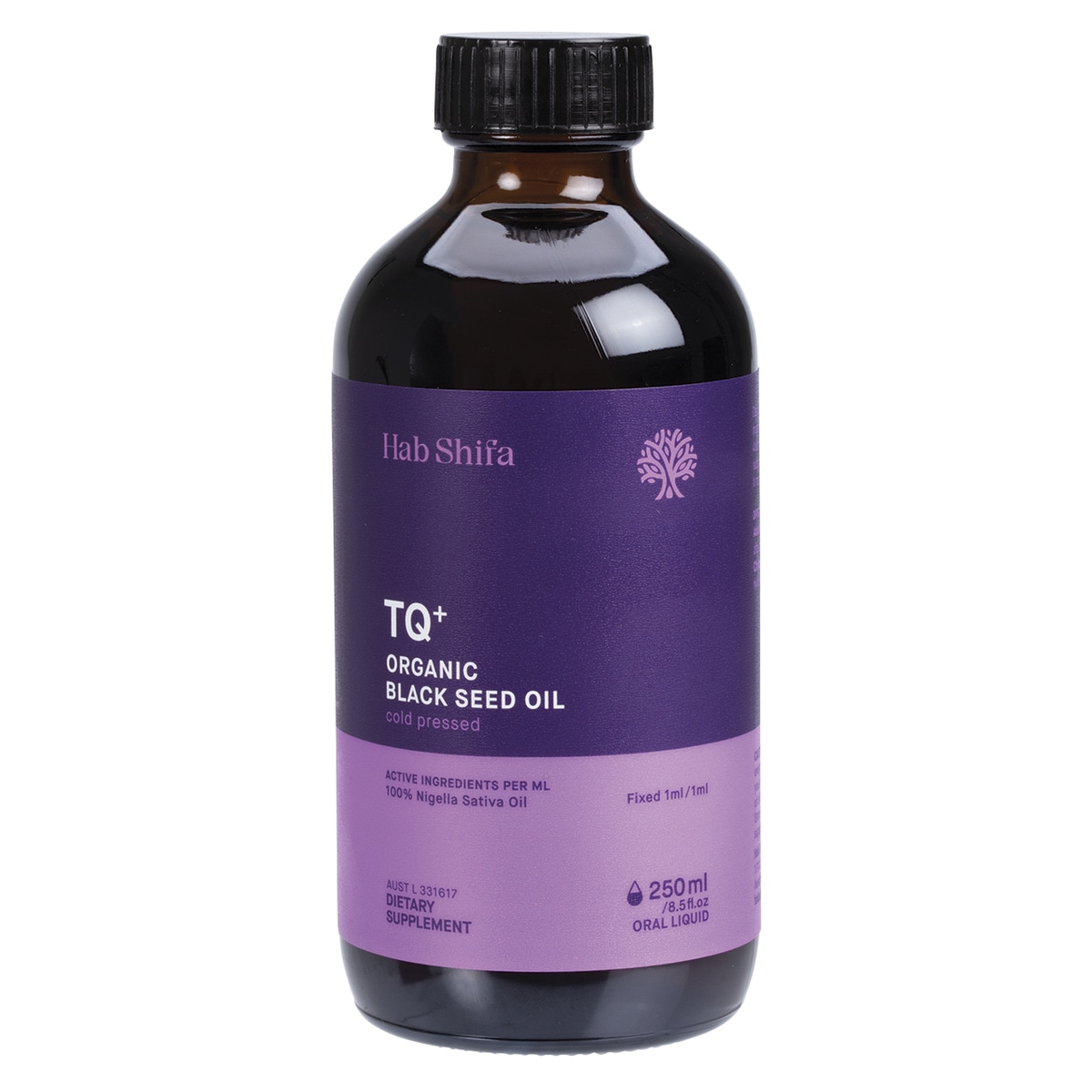 Hab Shifa TQ+ Organic Black Seed Oil 250ml | Healthylife