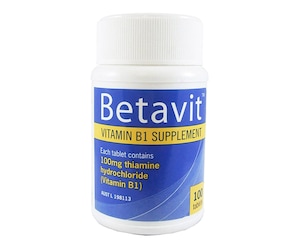 Betavit Vitamin B1 100 Tablets