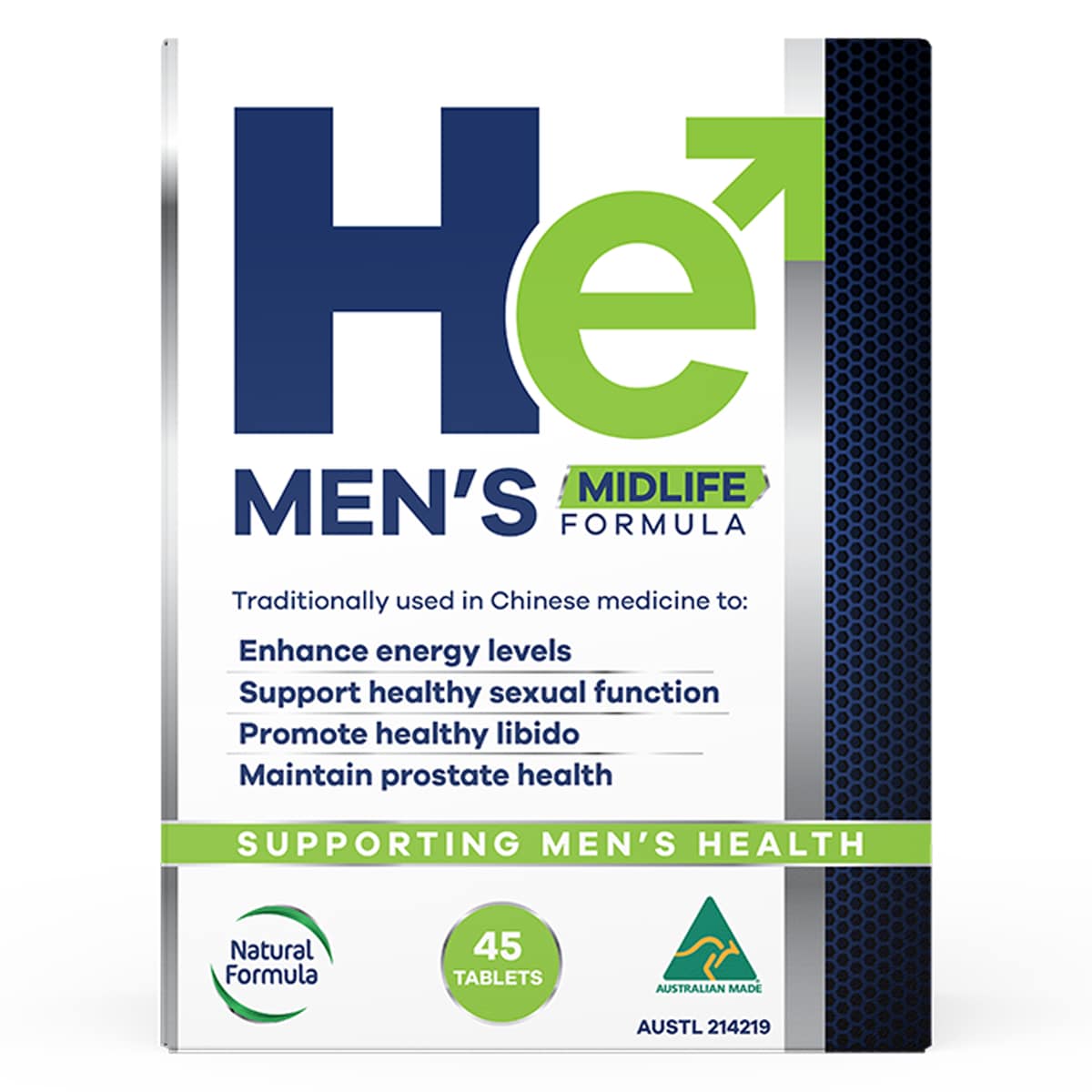 HE Men's Midlife Formula 45 Tablets | Healthylife