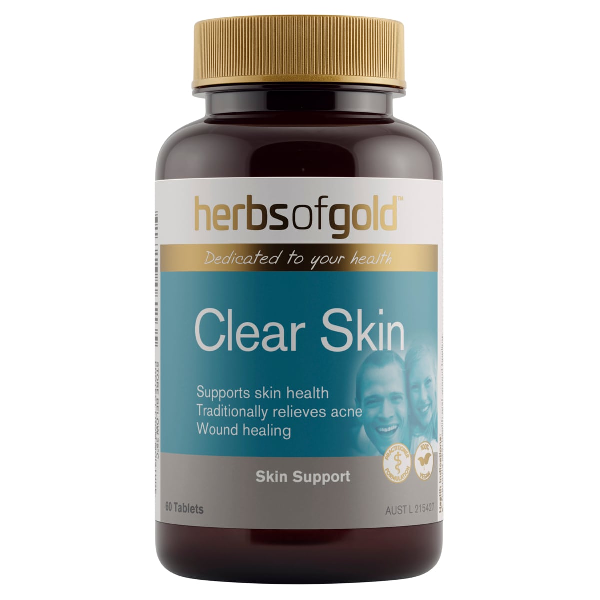 Herbs of Gold Clear Skin 60 Tablets | Healthylife