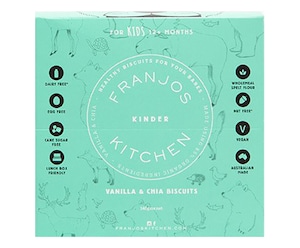 Franjos Kitchen Kinder Vanilla & Chia Biscuits 140g