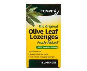 Comvita Olive Leaf Lozenges 12 Pack