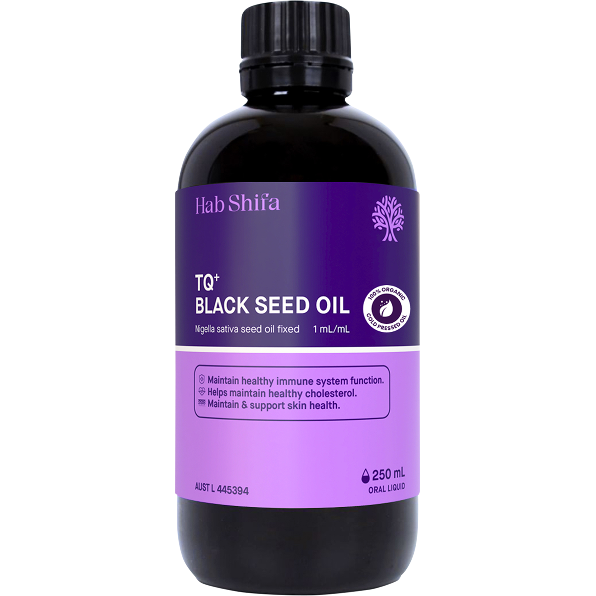Hab Shifa TQ+ Organic Black Seed Oil 250ml | Healthylife Hab Shifa TQ+ Organic Black Seed Oil 250ml | Healthylife