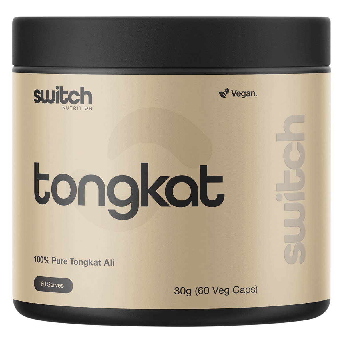 Switch Nutrition 100% Pure Tongkat Ali 60 Capsules | Healthylife Switch Nutrition 100% Pure Tongkat Ali 60 Capsules | Healthylife