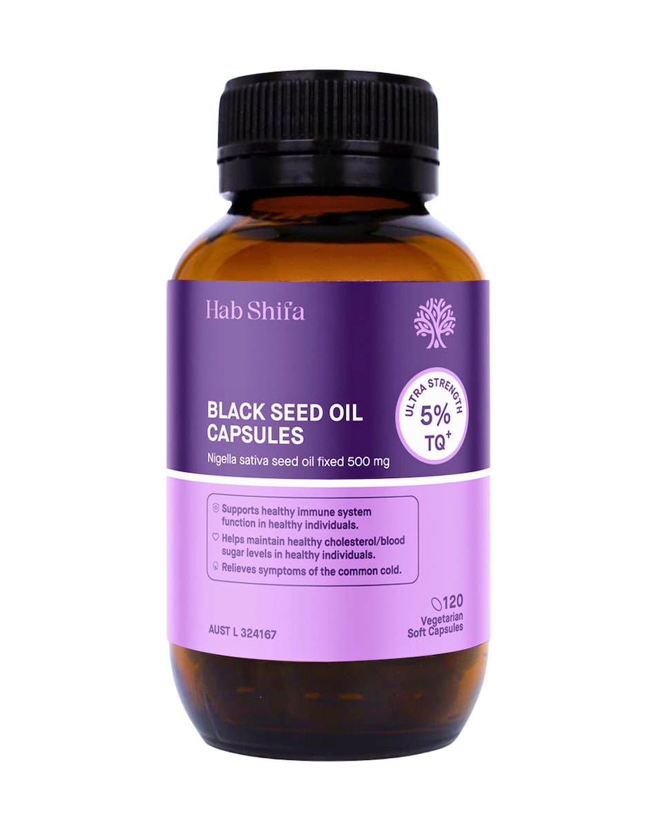 Hab Shifa TQ+ Activated Black Seed Oil 120 Capsules | Healthylife Hab Shifa TQ+ Activated Black Seed Oil 120 Capsules | Healthylife