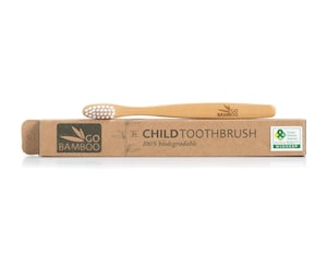 Go Bamboo Childrens Toothbrush Biodegradable