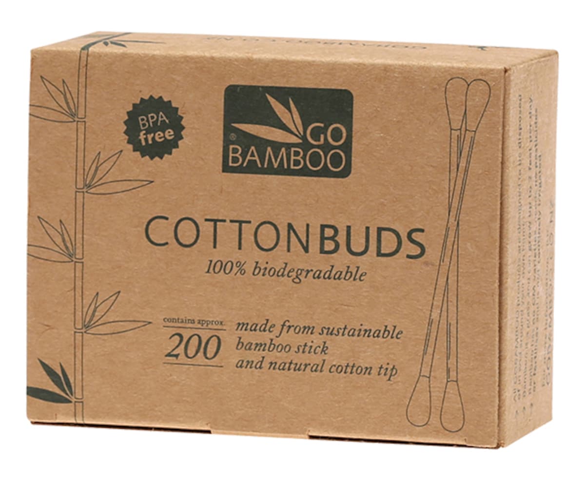 Go Bamboo Cotton Buds 200 Pack