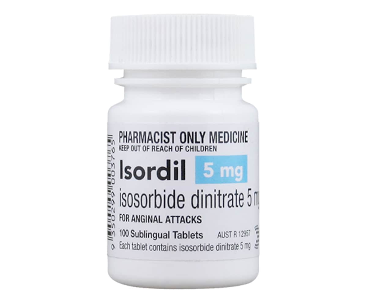 ISORDIL 5MG 100 TABLETS S3