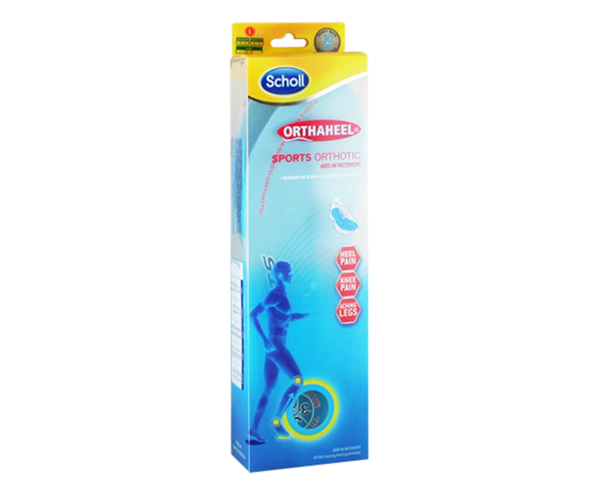 Scholl Orthaheel Sports Orthotic Large Pair