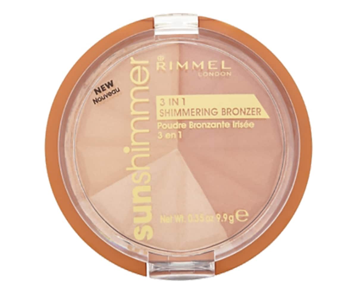 Rimmel 3-in-1 Shimmering Bronzer 1 Golden Princess | Healthylife