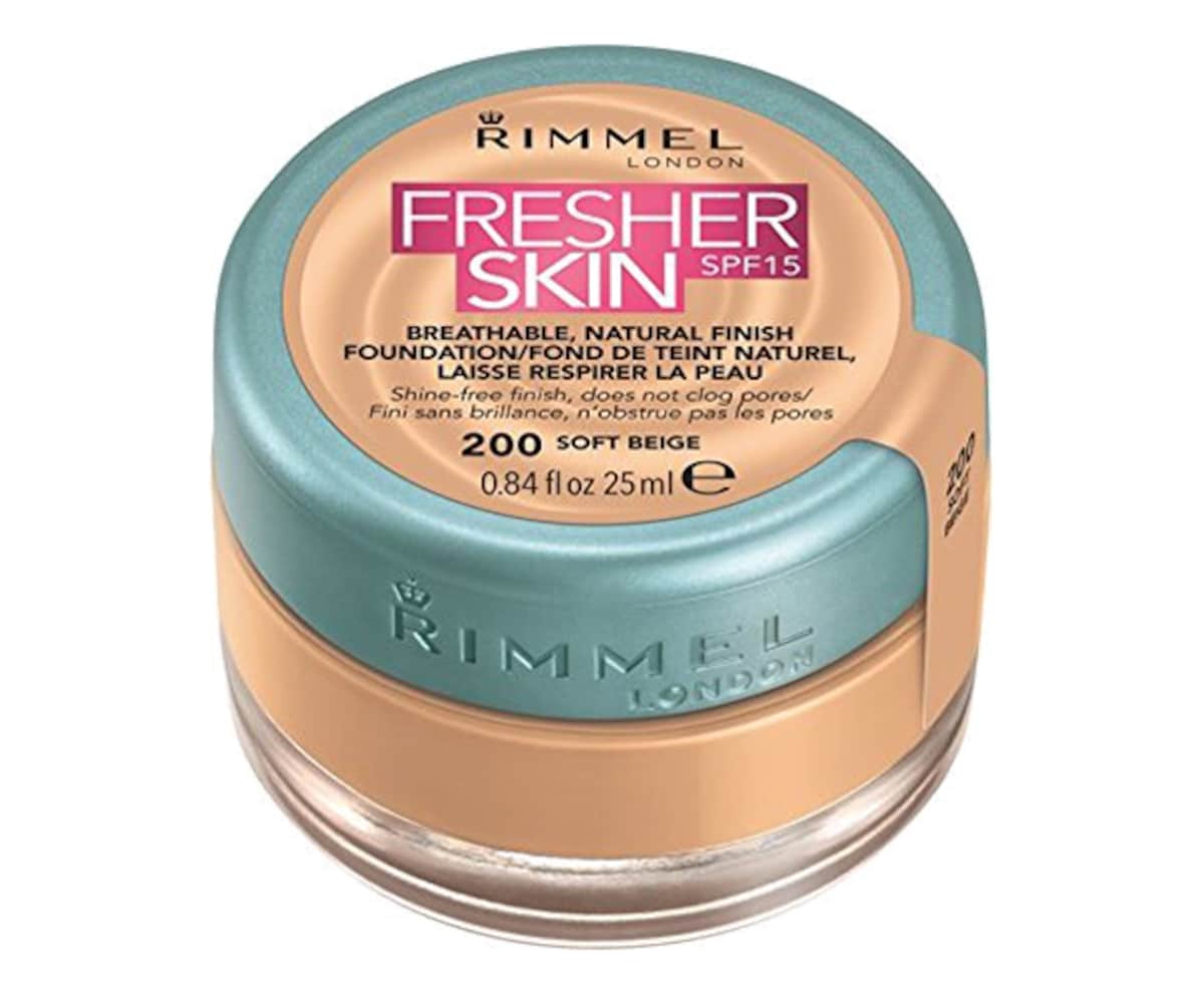 Rimmel Fresher Skin Foundation 200 Soft Beige | Healthylife
