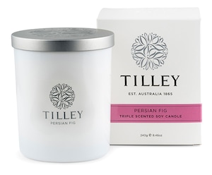 Tilley Scented Soy Candle Persian Fig 240g