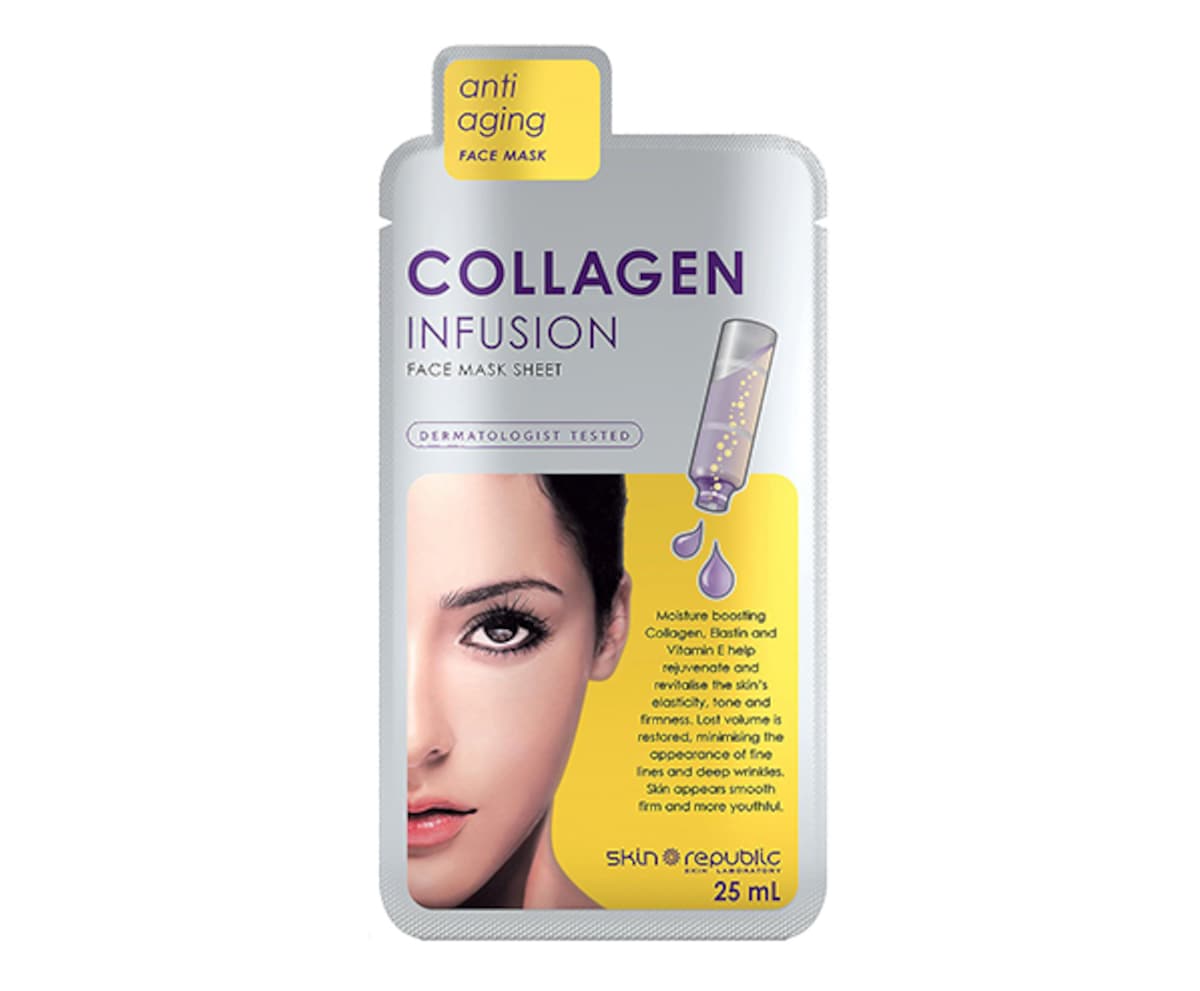 Skin Republic Collagen Infusion Face Mask Sheet