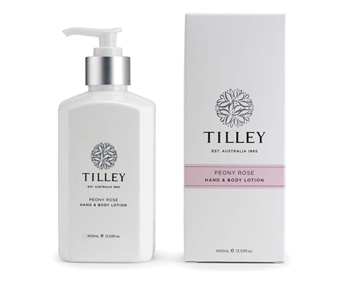 Tilley Body Lotion Peony Rose 400ml