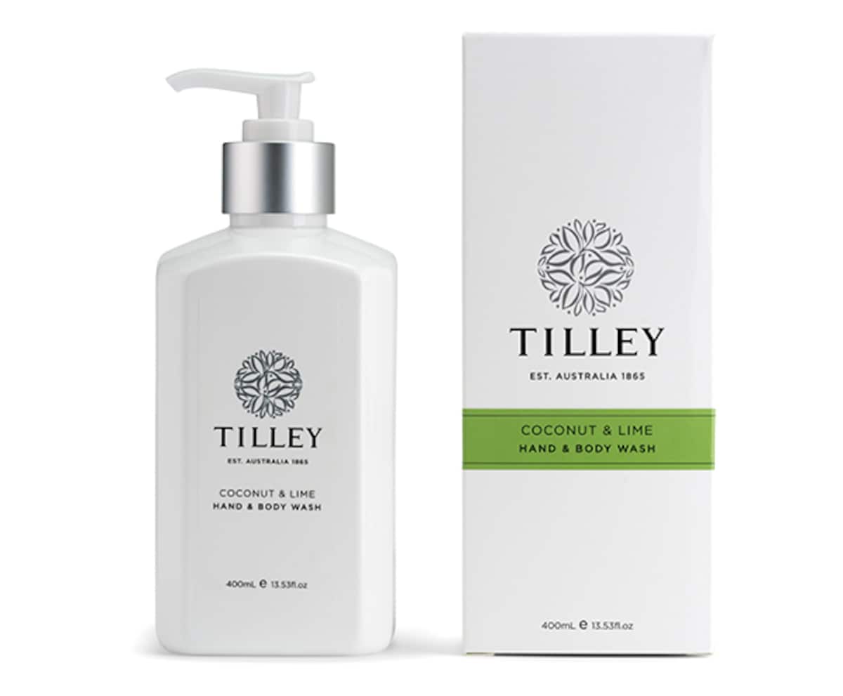 Tilley Body Wash Coconut & Lime 400ml