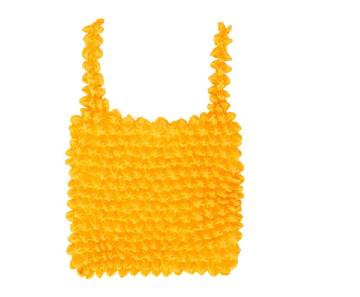 Annabel Trends Yellow Bubble Bag