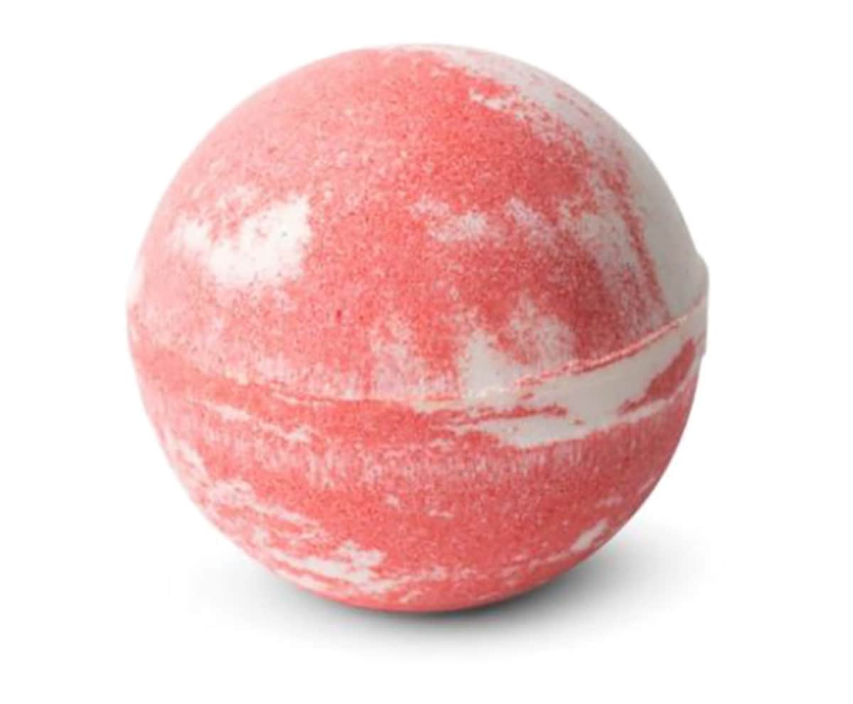 Tilley Bath Bomb Swirl Pink Lychee 150g