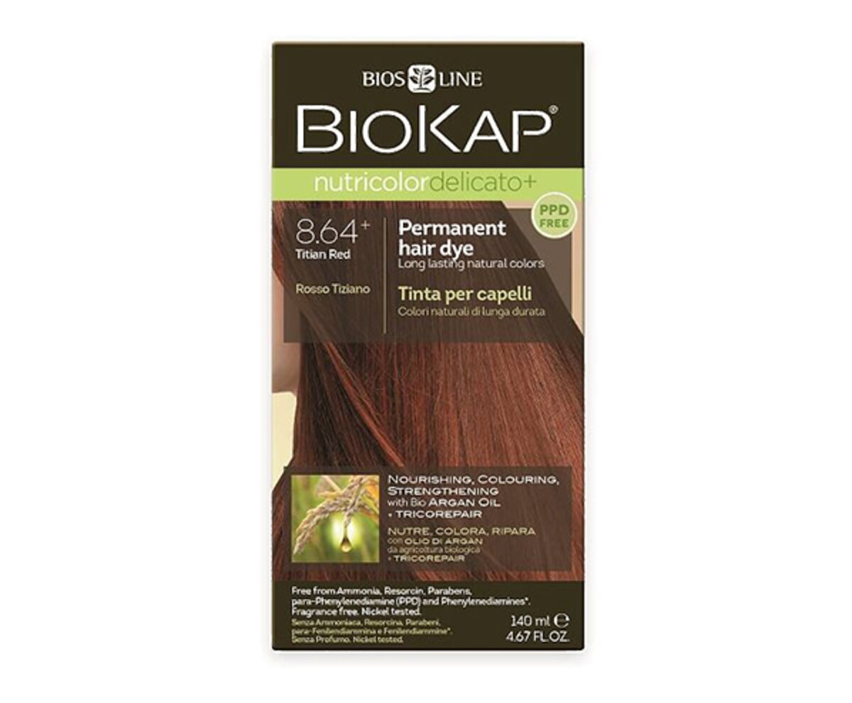 Biokap Nutricolor Delicato+ 8.64+ Titian Red 140ml | Healthylife