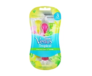 Gillette Venus Tropical Disposable Razors 3 Pack