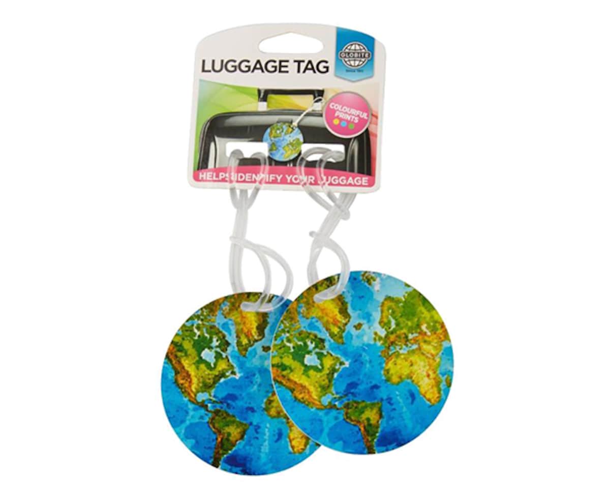 Protégé Adult Mini 2 Pack PVC Luggage Tag, Let's Travel, Gray - Walmart Supplies