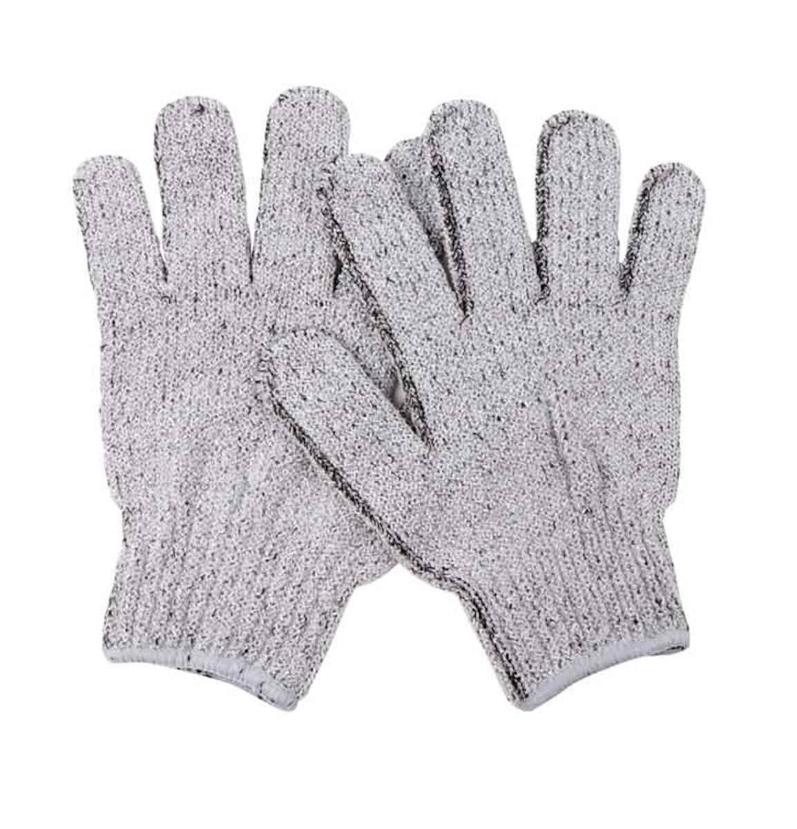 Bamboo Charcoal Exfoliating Gloves