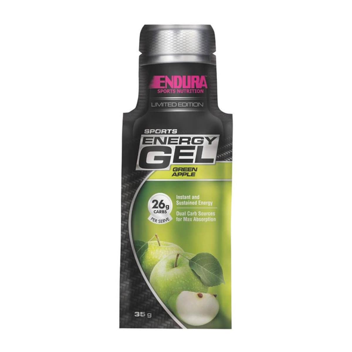 Endura Sports Energy Gel Green Apple 35g Australia