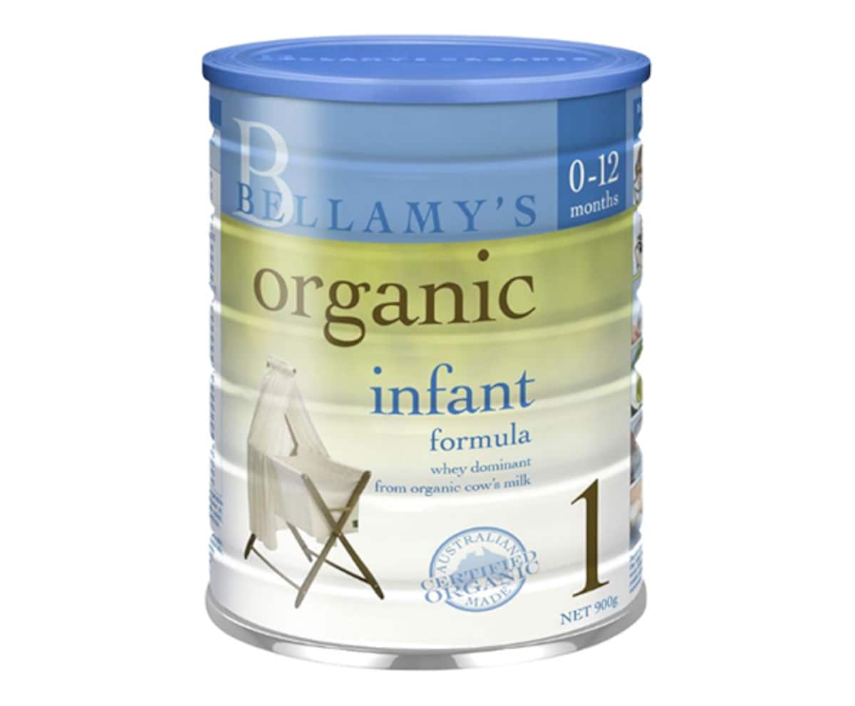Bellamys Organic Stage 1 Infant Formula 0 - 6 Months 900g