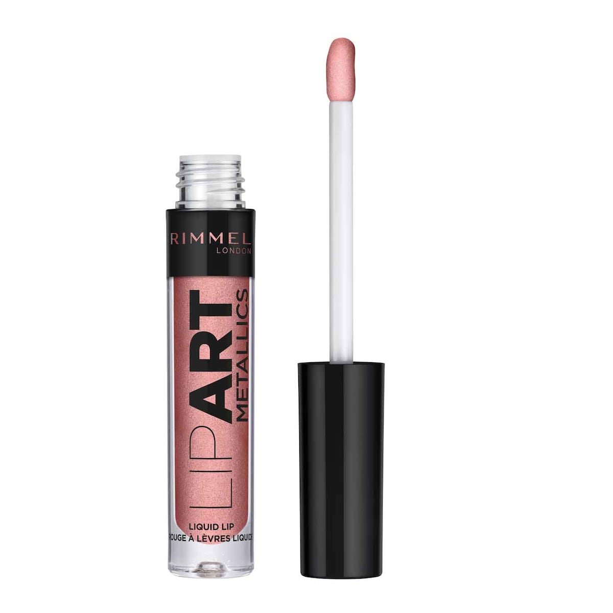 Rimmel Lip Art Metallics 050 Ritzy Rose
