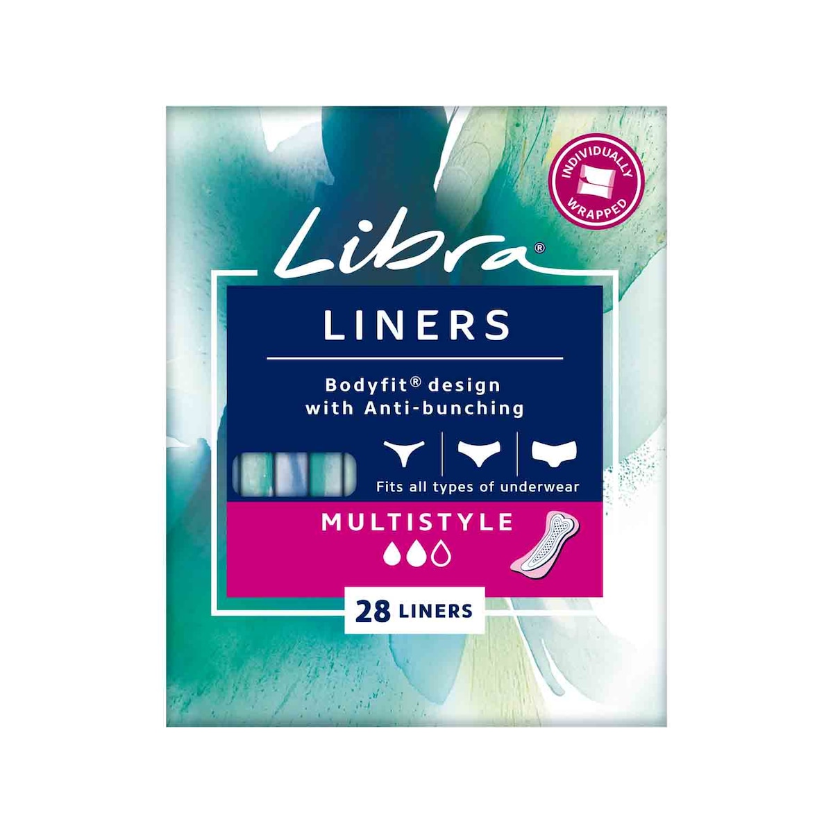 Libra Liners Multistyle 28 Pack