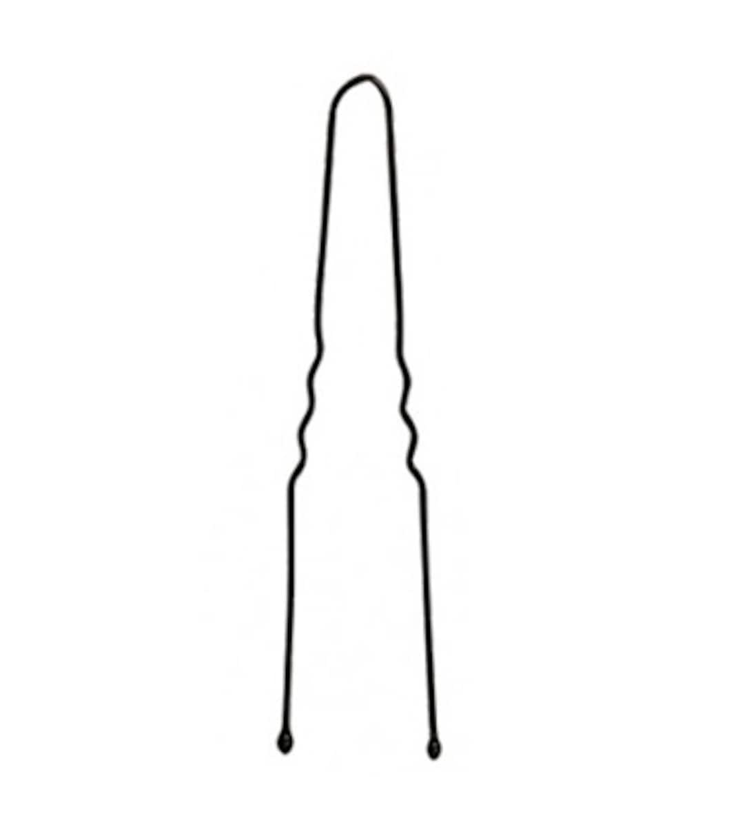 Lady Jayne Fringe Pins Black 5cm 50 Pack