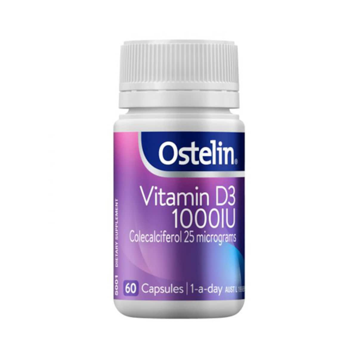 Ostelin Vitamin D3 1000iu 60 Capsules | Healthylife Australia