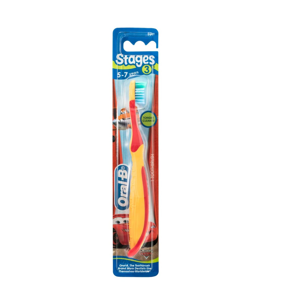 Oral B Stages 3 Toothbrush 5-7 Years 1 Pack (Designs Vary)