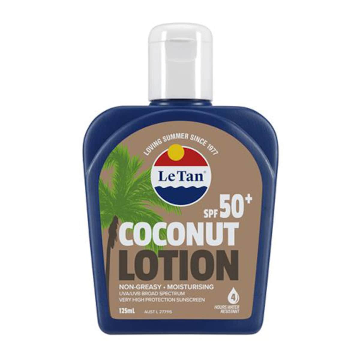 Le Tan SPF50+ Coconut Sunscreen Lotion 125ml
