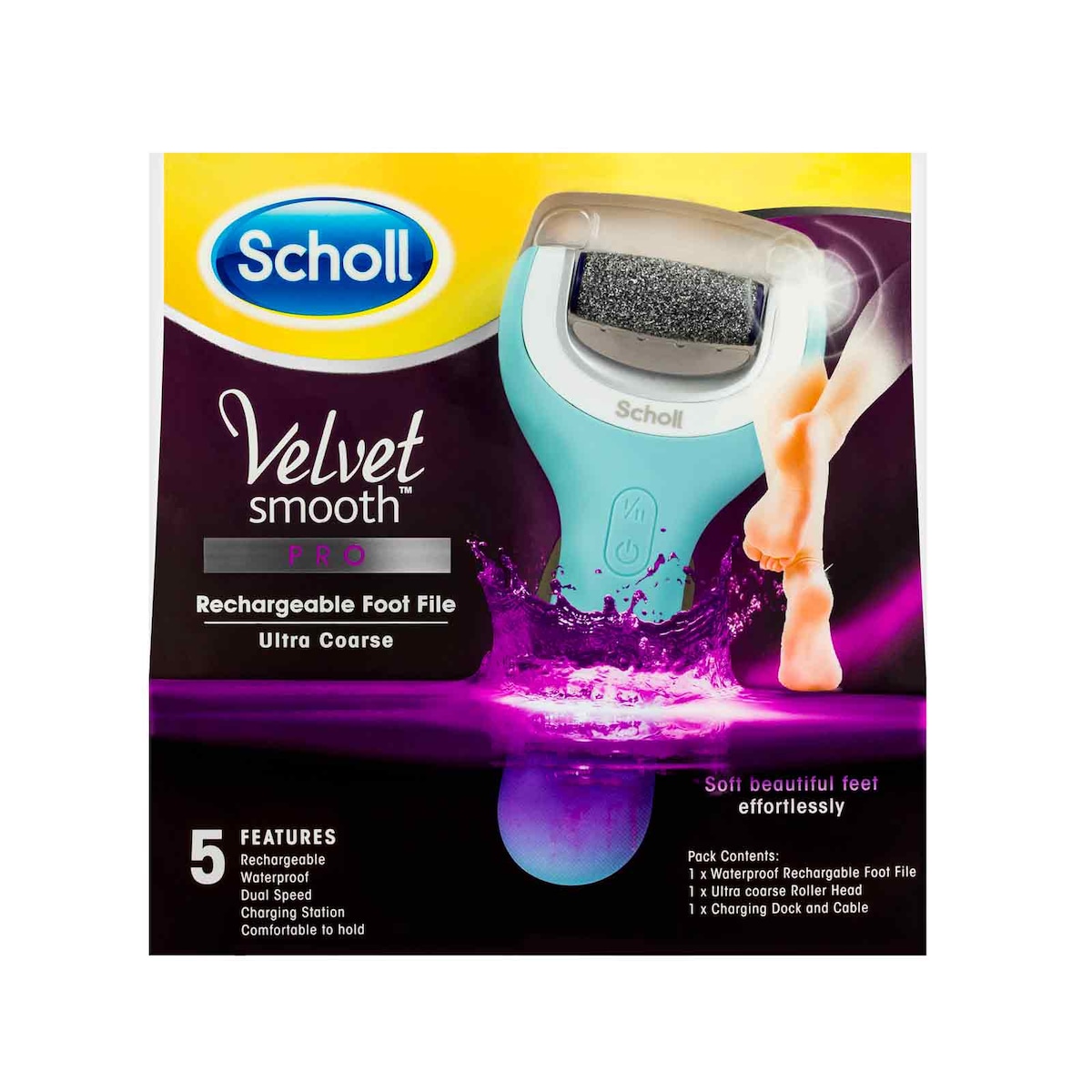 Scholl Velvet Smooth Pro Rechargable Foot File