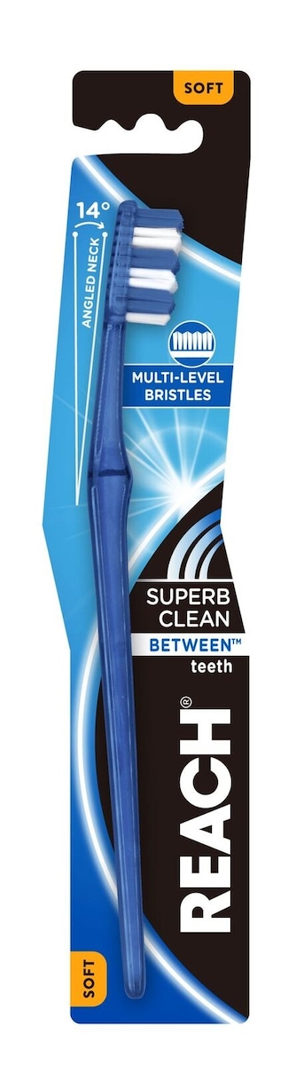Reach Superb Clean Between Teeth Soft Toothbrush 1 Pack