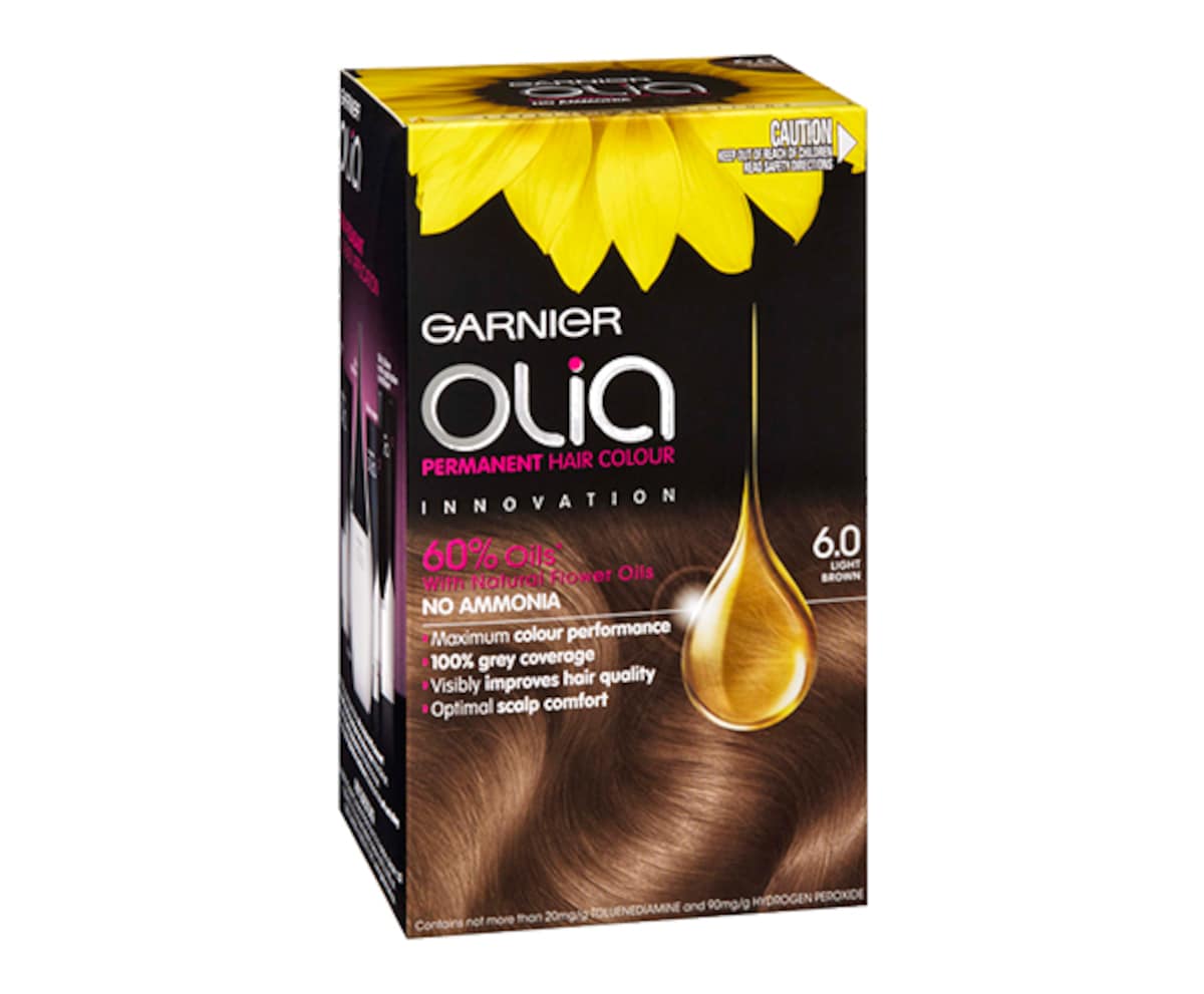 Garnier Olia Permanent Hair Colour Light Brown 6.0