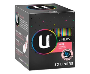 U by Kotex Everyday Liners Nude 30 Pack