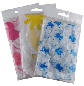 Tender Plastic Shower Cap 1 Pack (Colours selected at random)