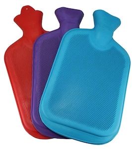 Surgical Basics Hot Water Bottle 2 Litre Capacity Assorted Colours