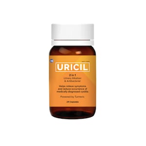 Uricil Urinary Alkaliser & Antibacterial 24 Capsules