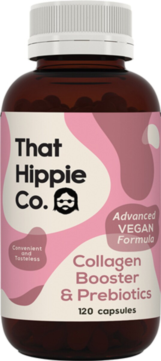 That Hippie Co. Collagen Booster & Prebiotics 120 Vegecaps