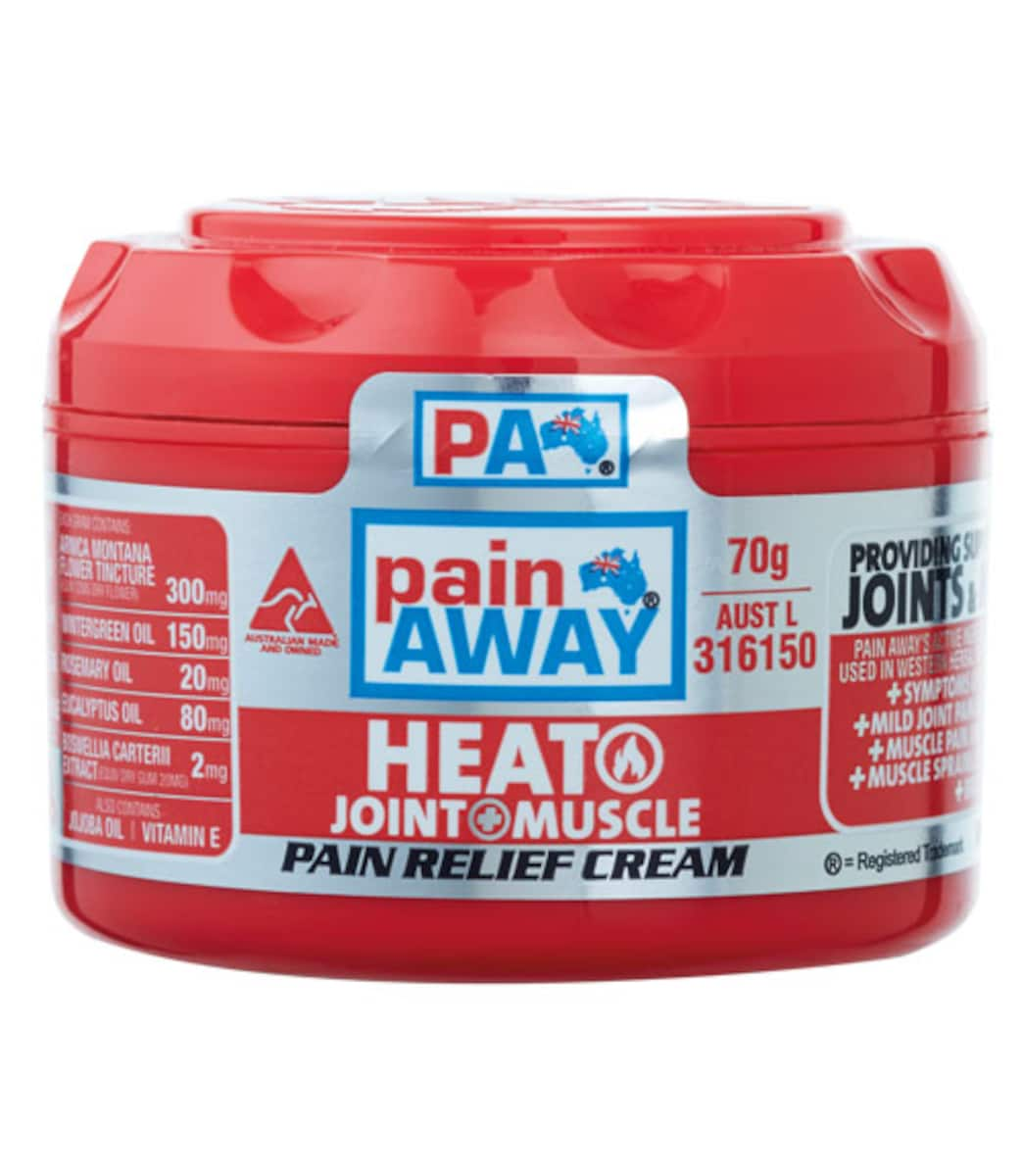 Pain Away Heat Joint & Muscle Pain Relief Cream 70g