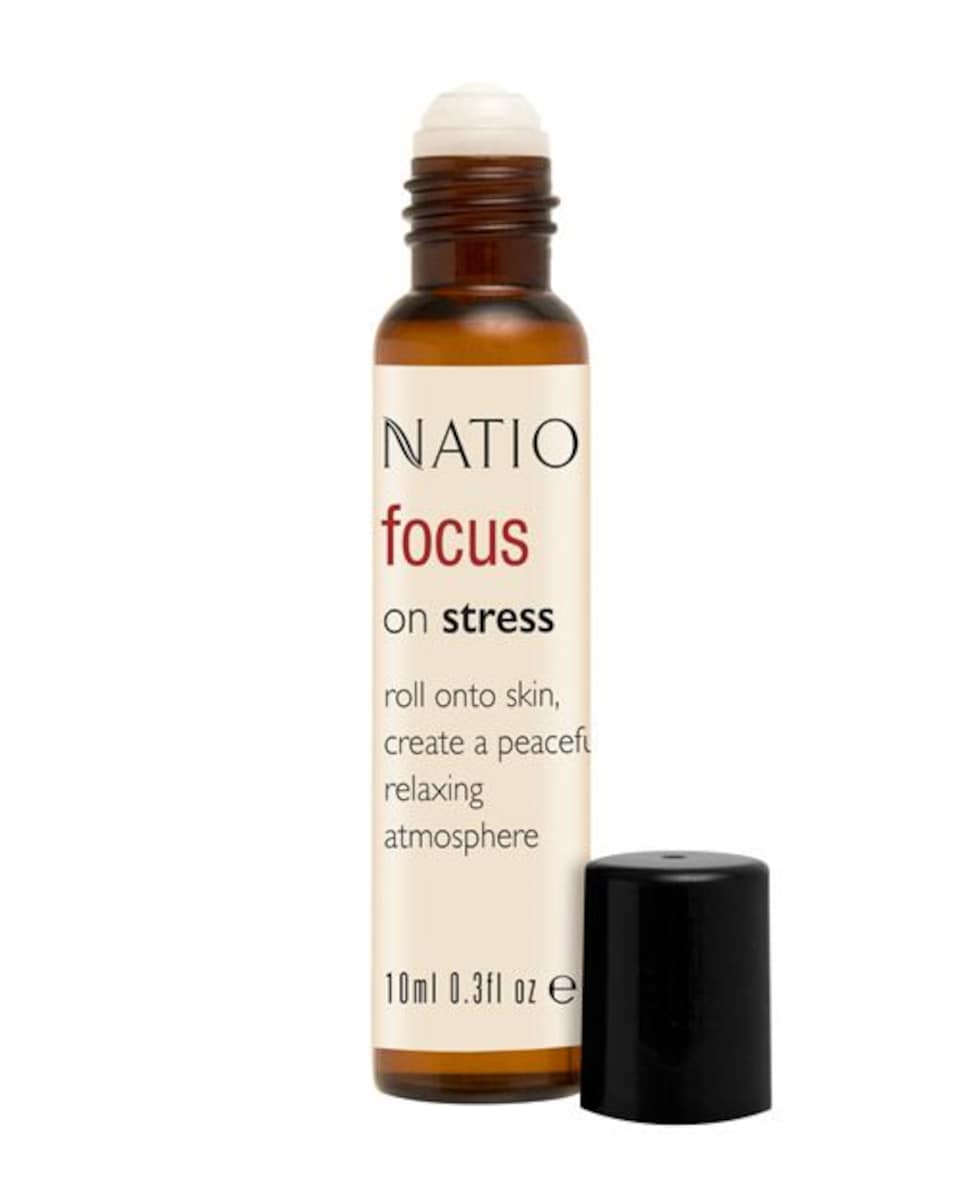 Natio Focus On Stress Pure Essential Oil Blend Roll-On 10ml