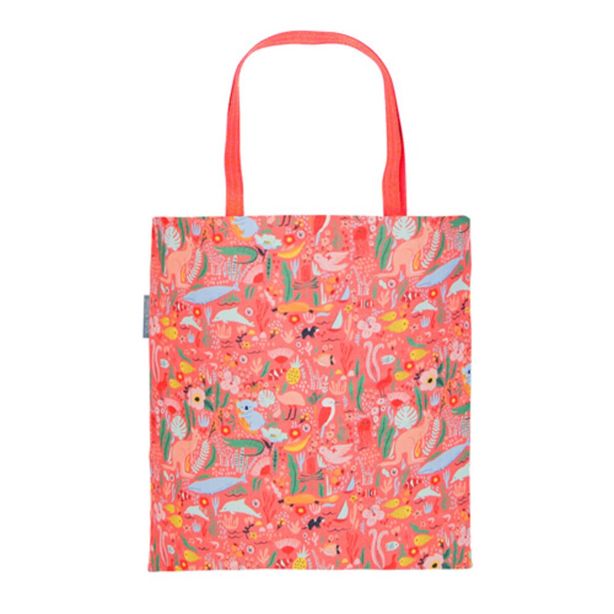 Annabel Trends Fabric Shopping Tote Down Under Coral