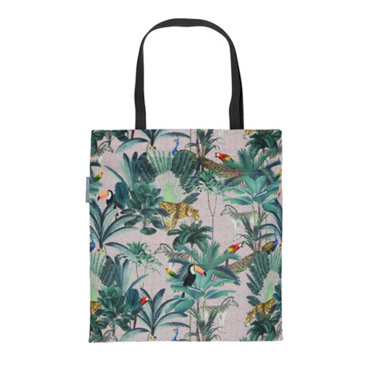 Annabel Trends Fabric Shopping Tote Jungle Spot