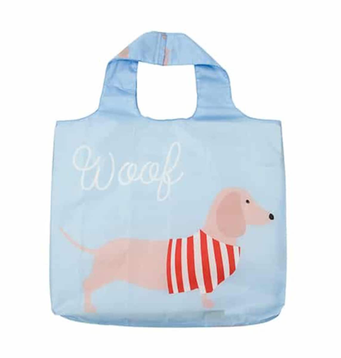 Annabel Trends Shopping Tote Dachshund Blue